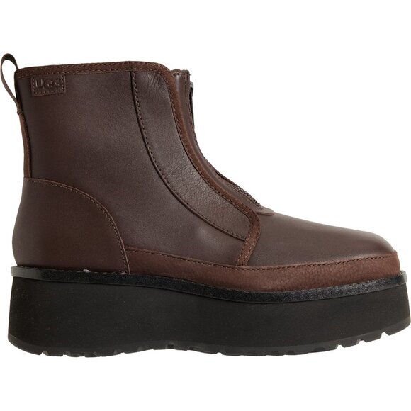 NEW UGG® Australia CityFunc Zip Platform Boots - Leather For Women 1125 8s4 - Picture 4 of 7